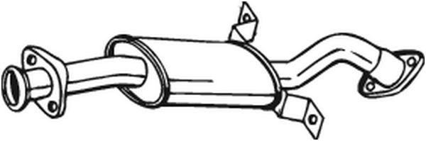 Middendemper Bosal 177-255