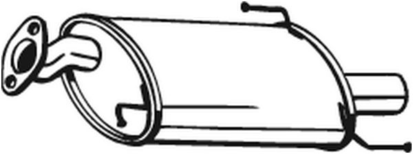 Achterdemper Bosal 219-019