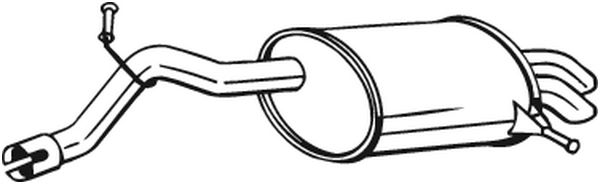 Achterdemper Bosal 190-193