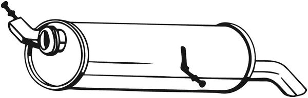 Achterdemper Bosal 190-141