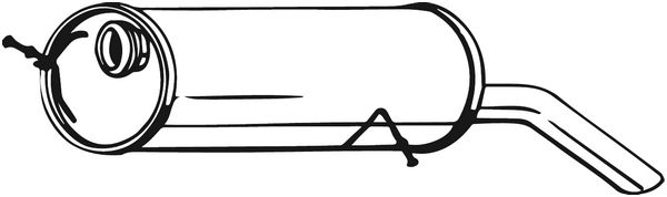 Achterdemper Bosal 190-511