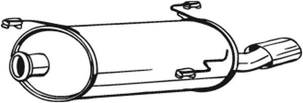 Achterdemper Bosal 190-693