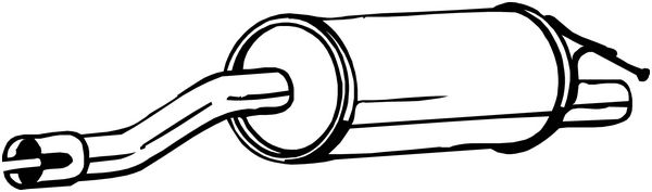 Achterdemper Bosal 200-147