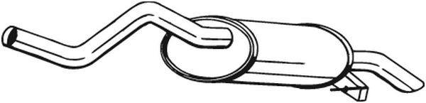 Achterdemper Bosal 200-401