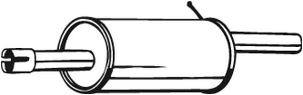 Achterdemper Bosal 200-077