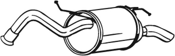 Achterdemper Bosal 228-053