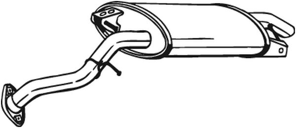 Achterdemper Bosal 228-081