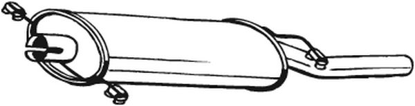 Achterdemper Bosal 233-365