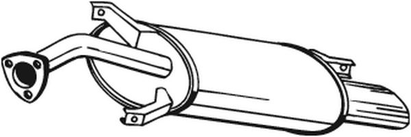 Achterdemper Bosal 235-135