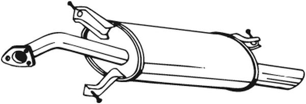 Achterdemper Bosal 235-165