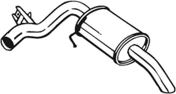 Achterdemper Bosal 247-013