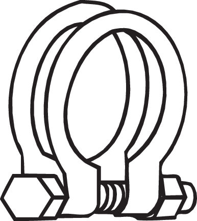 Uitlaatklem Bosal 250-465