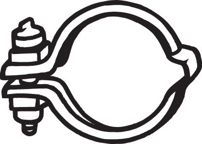 Uitlaatklem Bosal 254-030