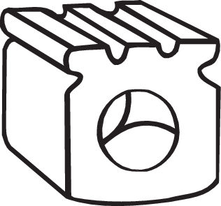 Ophangrubber Bosal 255-045