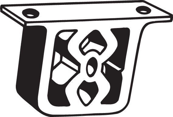 Ophangrubber Bosal 255-219