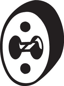 Ophangrubber Bosal 255-093