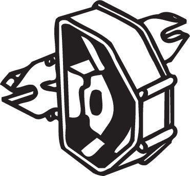 Ophangrubber Bosal 255-141