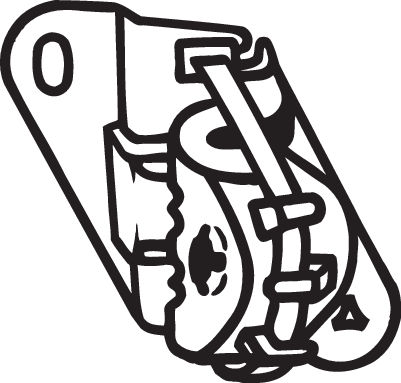 Ophangrubber Bosal 255-172