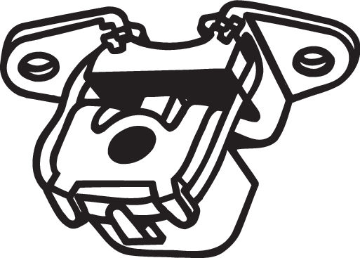 Ophangrubber Bosal 255-188