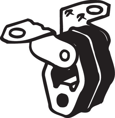 Ophangrubber Bosal 255-482