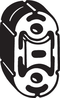 Ophangrubber Bosal 255-557