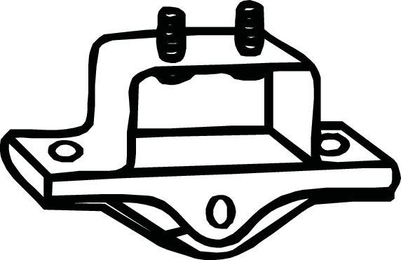 Ophangrubber Bosal 255-857