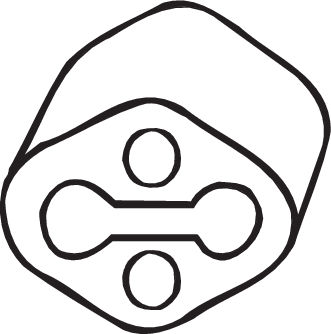 Ophangrubber Bosal 255-891