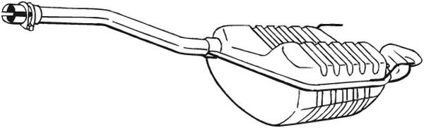 Achterdemper Bosal 278-397