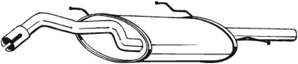 Achterdemper Bosal 279-239