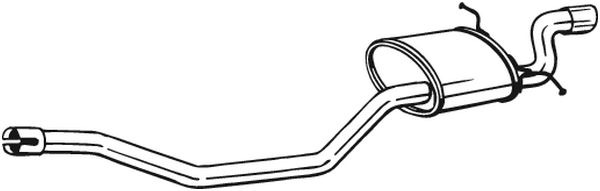 Achterdemper Bosal 280-197