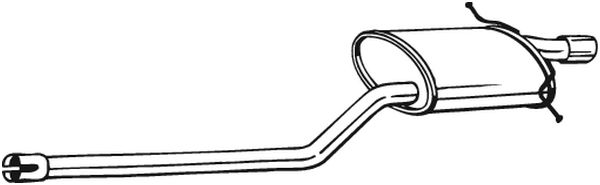 Achterdemper Bosal 280-241