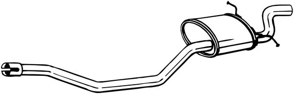 Achterdemper Bosal 280-253