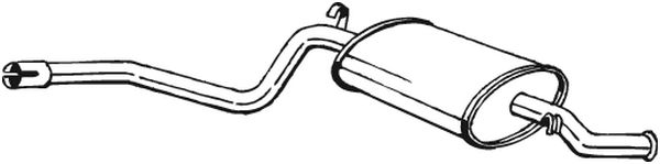 Achterdemper Bosal 280-327