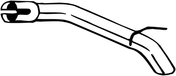 Uitlaatpijp Bosal 700-179
