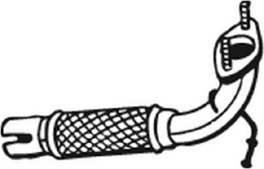 Reparatieset, katalysator Bosal 700-137