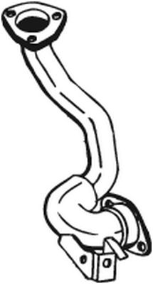 Uitlaatpijp Bosal 725-551