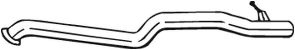 Uitlaatpijp Bosal 800-117