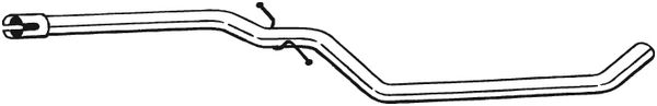Uitlaatpijp Bosal 823-129