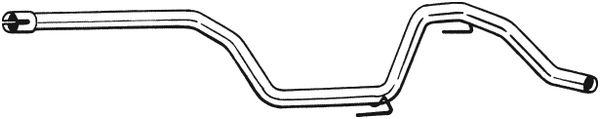 Uitlaatpijp Bosal 900-015