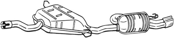 Achterdemper Bosal 279-351