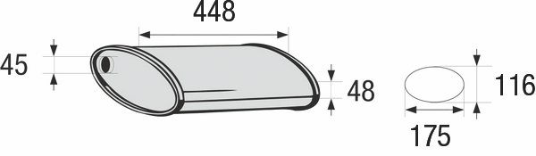 Middendemper, universeel Bosal 248-061