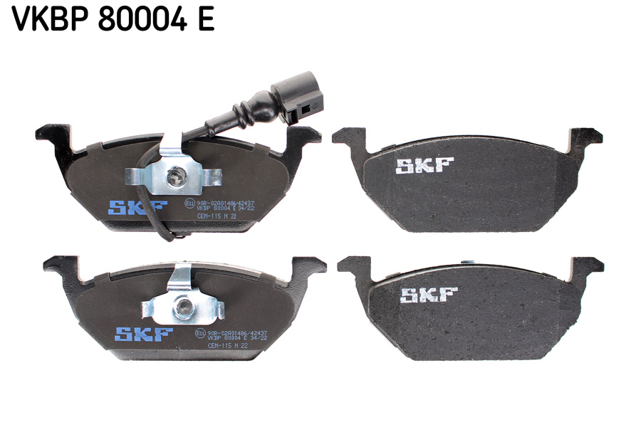 Remblokset SKF VKBP 80004 E