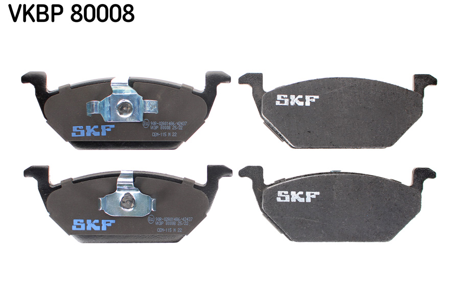 Remblokset SKF VKBP 80008