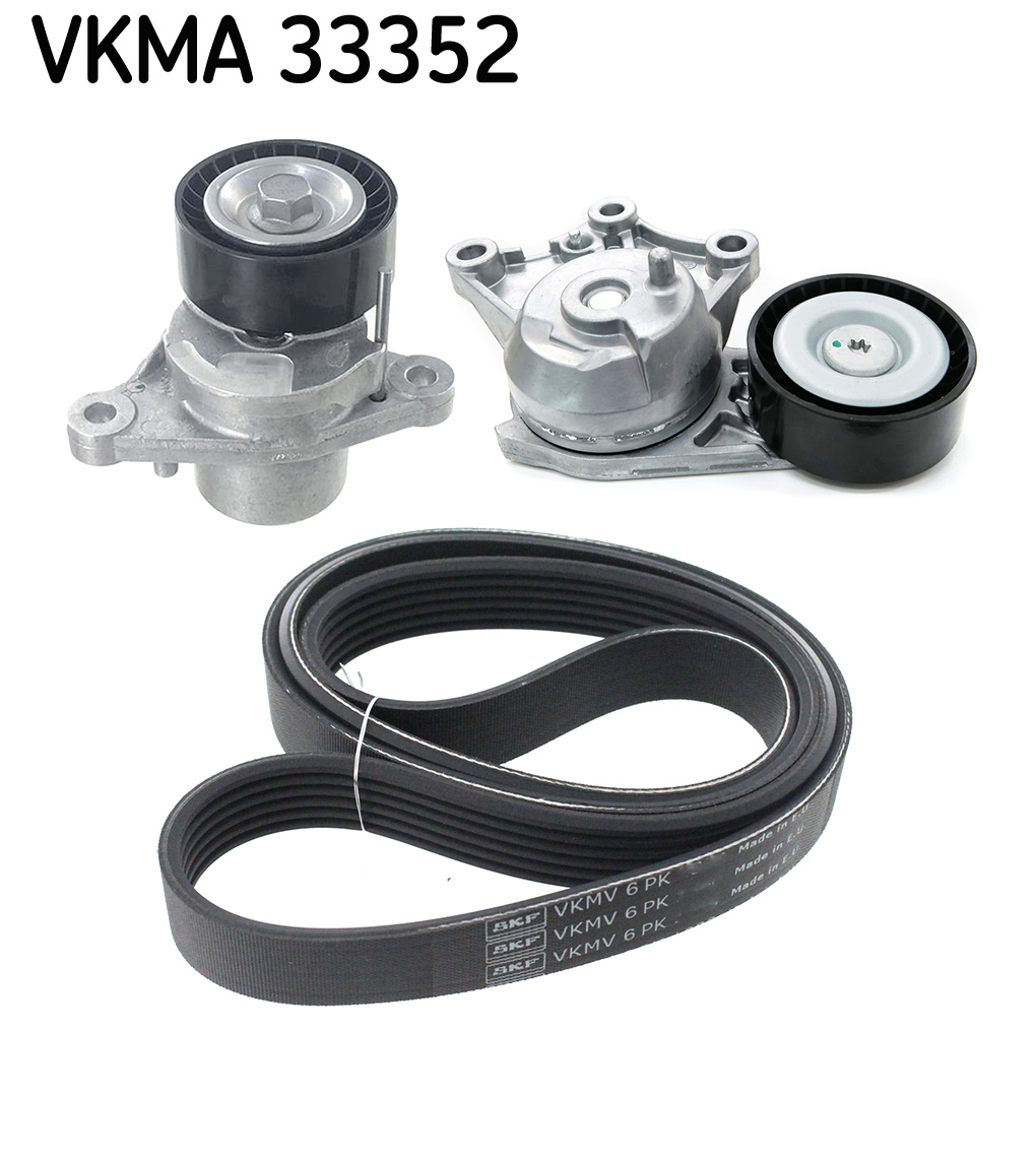 Poly V-riem set SKF VKMA 33352