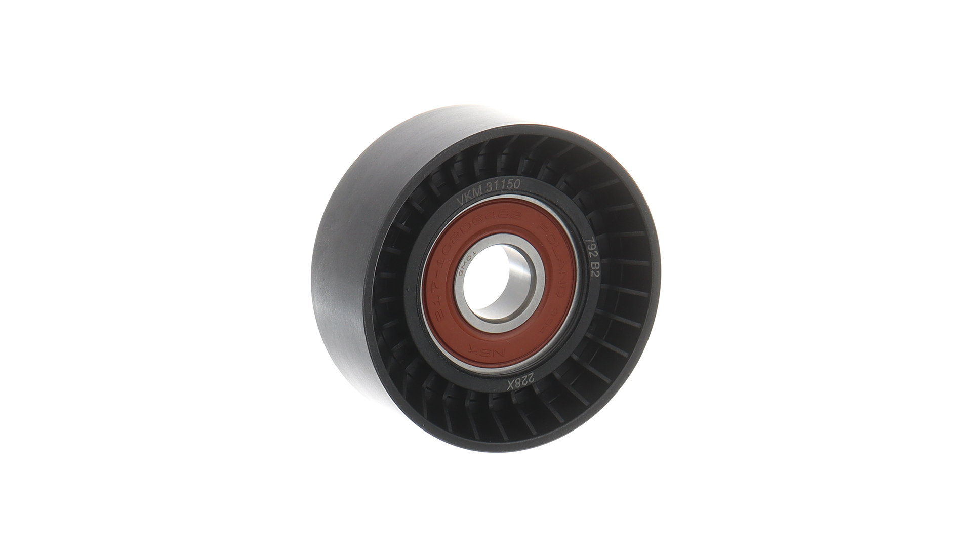 Geleide rol/omdraairol, Poly V-riem SKF VKM 31150