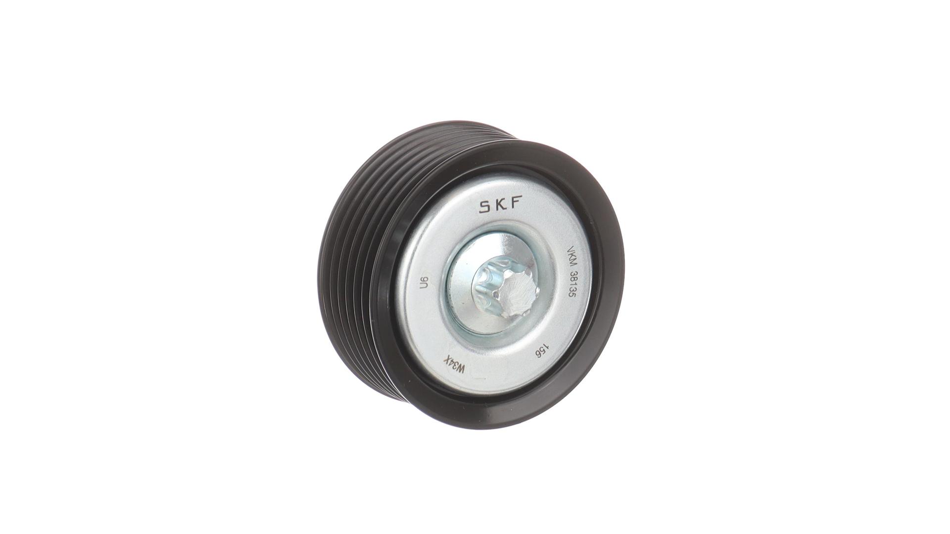 Geleide rol/omdraairol, Poly V-riem SKF VKM 38135