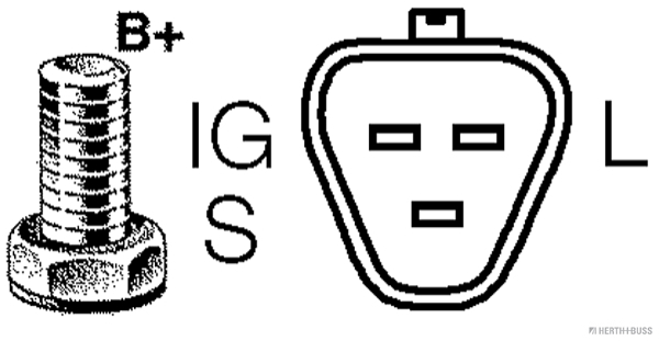 Alternator/Dynamo Herth+Buss Jakoparts J5112104