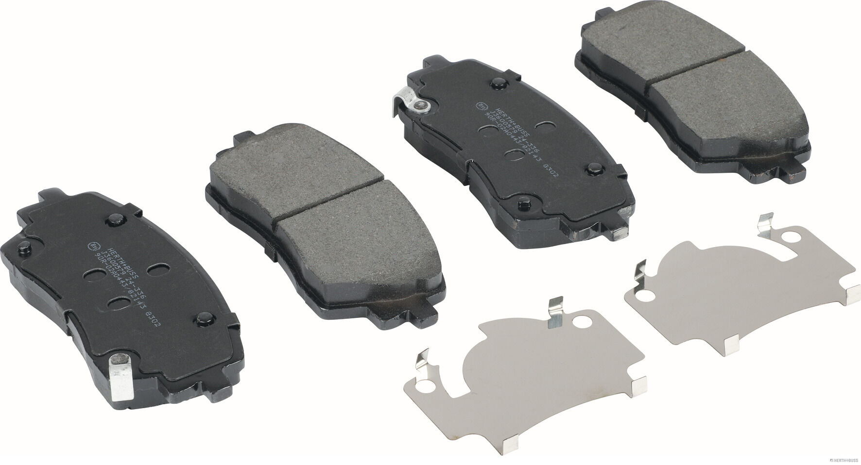 Remblokkenset, schijfrem Herth+Buss Jakoparts J3600579