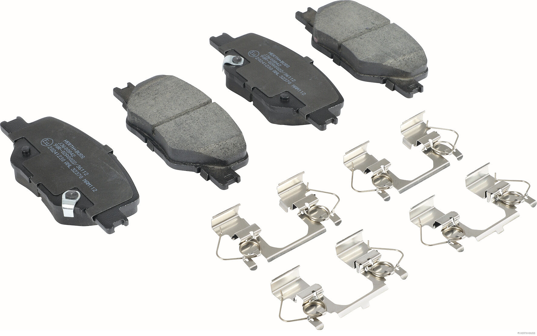 Remblokkenset, schijfrem Herth+Buss Jakoparts J3600842