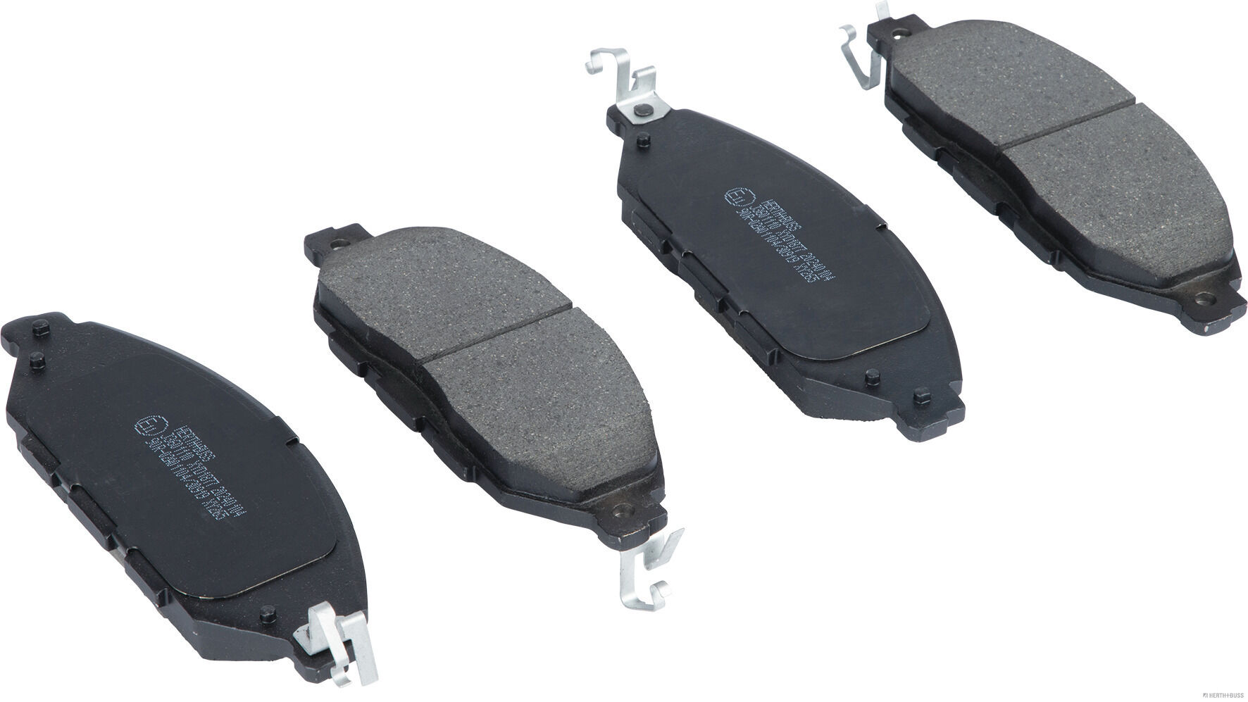 Remblokkenset, schijfrem Herth+Buss Jakoparts J3601110